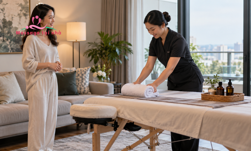 Dịch vụ massage tại nhà